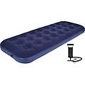 avenli materasso gonfiabile / campeggio blu 191x73x22 cm con pompa
