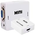 - convertitore adattatore mini vga a hdmi full hd video 1080p audio per pc laptop