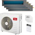condizionatore canalizzabile serie d quadri split 9000+9000+9000+12000 btu inverter a++ wifi