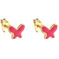 orecchini bambina farfalla oro giallo 803321716612
