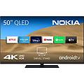 50 pollici (126 cm) qled 4k uhd televisori smart android tv (dvb-c/s2/t2 netflix prime video