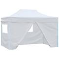 - tendone per feste pieghevole con 4 pareti 3x4 5 m bianco
