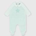 tutina in ciniglia da neonato bianco taglia 1m