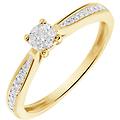 anello solitario sophia oro giallo diamante collezione sophia misura 50 oro giallo