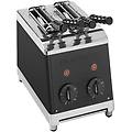 tostapane a 2 pinze per tramezzini con timer 230v-50-60hz-nero