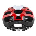 casco bici da strada road lynx nero rosso bianco