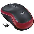 mouse wireless mouse m185 rosso