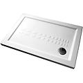piatto doccia serie ito in ceramica bianco 80x120 cm h 5 5 cm piletta ø 90 mm