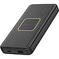 caricabatterie wireless fast charge qi wireless 10000 mah nero