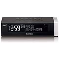 lenco - cr-630 black orologio radio 10 stazioni memorizzabili per fm e dab + nero