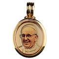 medaglia papa francesco oro giallo gl100744