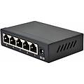 switch ethernet desktop 5 porte 10-100 metal