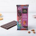 cioccolato fondente 56% con mandorle e sale bio 85 g
