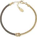 bracciale catena donna argento 925 gioiello nodo d'amore brnoamgnz16