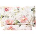 parure copripiumino scented blossom in percalle di cotone rosa