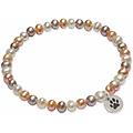 bracciale di perle donna argento 925 gioiello yel303-s1