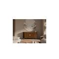 credenza in legno di mango 152x40x80 oliato marrone kyoto #111