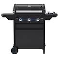barbecue gpl e metano compact 3 ls dualgas con griglia forno nero 2226301