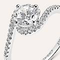 anello solitario claire oro bianco cubic zirconia collezione claire misura 60 oro bianco