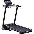 tapis roulant elettrico pieghevole per fitness con lcd e portabicchieri