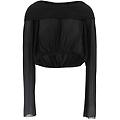 maglia 'crooped hooded tunic'