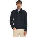 cardigan bottoni blu