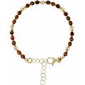 bracciale con perline donna capri s356171-1. tigereye