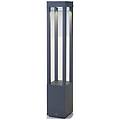 Faro Efficace Lampioncino Led Agra Grigio Scuro