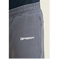 pantaloni slim in interlock con dettagli lucidi turbulence uomo large