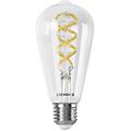 lampadina led e27 a edison smart home+ wifi 470 lm rgbw bianco caldo