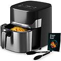 friggitrice ad aria a62 pro plus 6 2 l 1600 w in acciaio inossidabile