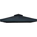 a3391mxao66 copertura gazebo 3x3 mt a 2 livelli e resistente ai raggi uv colore grigio antracite