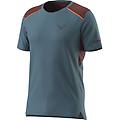 sky m maglia trail running uomo light blue/dark red xl