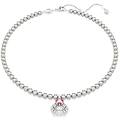 pendente idyllia taglio misto crystal pearl conchiglia rosa placcato rodio os