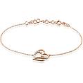 bracciale silver moments argento bicolore cubic zirconia collezione silver moments bicolore