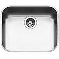 lavello 1 vasca (53 9x43 6cm) alba inox spazzolato um50