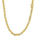collana uomo oro giallo bianco gl100132