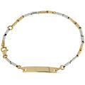 bracciale bimbi oro bianco giallo gl101972