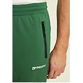 pantaloni a carota in interlock con zip laterali eden uomo xx large