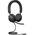 evolve2 40 se cuffie stereo cablate con cancellazione del rumore usb-c ottimizzato per microsoft