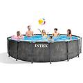 piscina fuori terra rotonda greywood prism frame dim. 457x122cm lt. 16805 fi