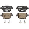 brembo set di pastiglie freno xtra p 85 114x posteriore