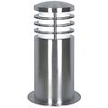lampione da giardino gz-sandbanks-mb h 24 cm argento ip44
