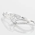 anello solitario grace oro bianco diamante collezione grace misura 58 oro bianco