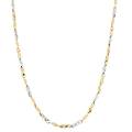 collana uomo oro giallo bianco gl100356