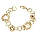 bracciale donna oro giallo rosa gl100276