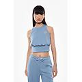 top senza maniche collo a halter