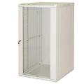 armadio rack 19 18 unita` da muro (a)900 (l)600 x profondita 600 mm. colore grigio chiaro porta