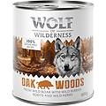 prezzo speciale! 12 x 800 g cibo umido per cani adult oak woods cinghiale