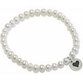 bracciale di perle donna argento 925 gioiello yel301-s3